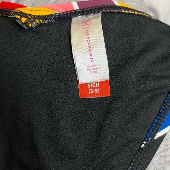 No Boundaries Multi-Color Striped Two Piece Bikini Size Small - Picture 8 of 8